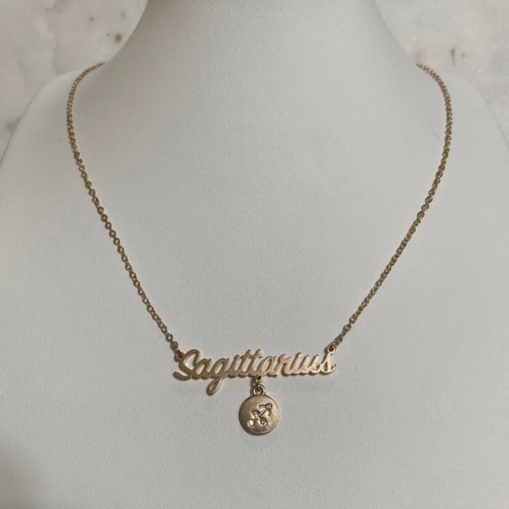 Sagittarius Zodiac Necklace